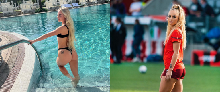 Alisha Lehmann joueuse de foot sexy