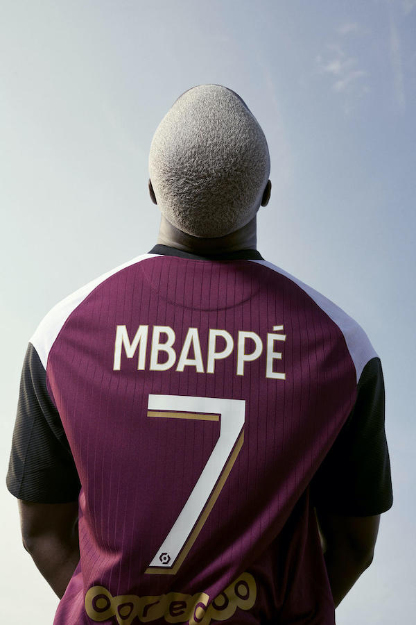 Maillot third PSG Jordan Mbappé