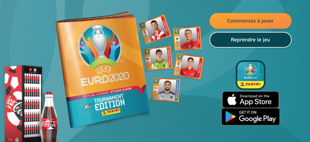 Album Panini UEFA EURO 2020: codes promo pour des paquets ...