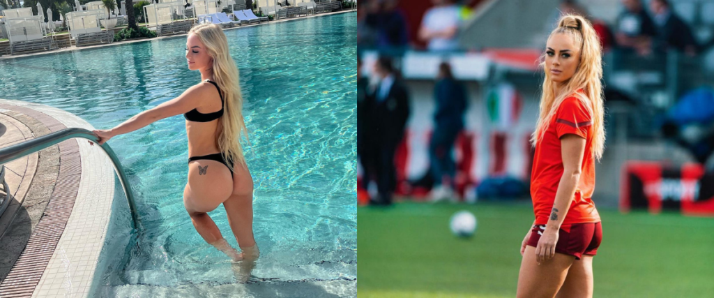 Qui Est Alisha Lehmann La Beauté Footballeuse Internationale Suisse 