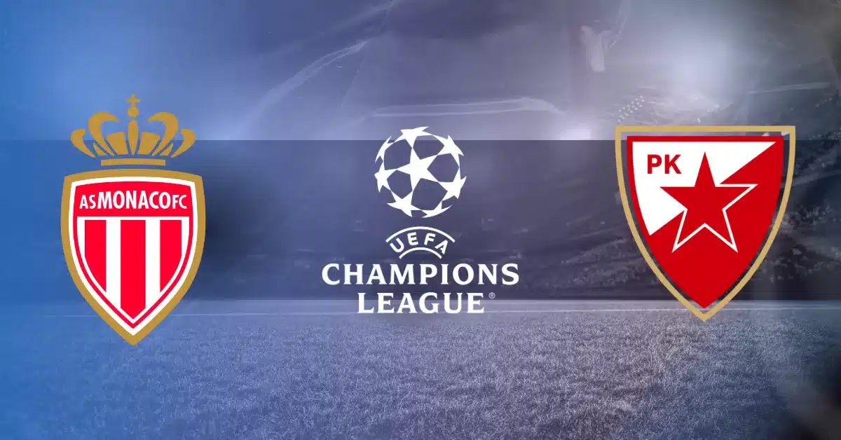 pronostic monaco etoile rouge belgrade ligue des Champions