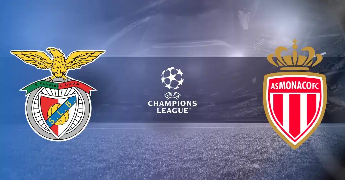 pronostic Benfica Monaco match retour Ligue des Champions