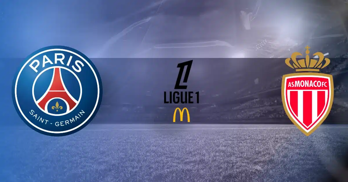 pronostic PSG Monaco Ligue 1