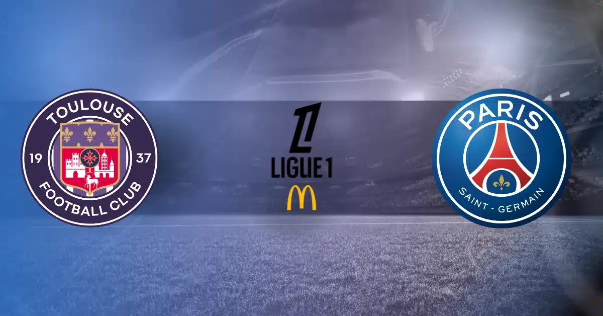 pronostic Toulouse PSG Ligue 1 14:02