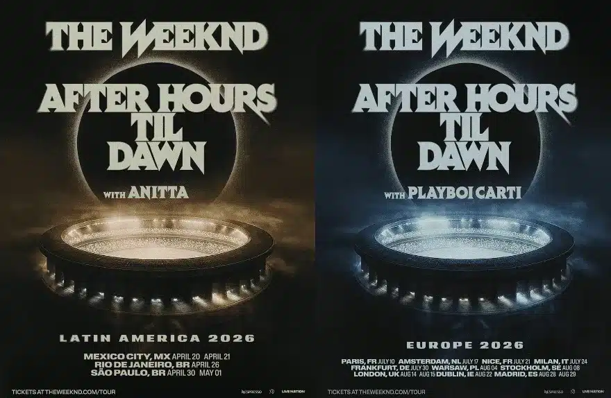 code prévente concert the weeknd 2026